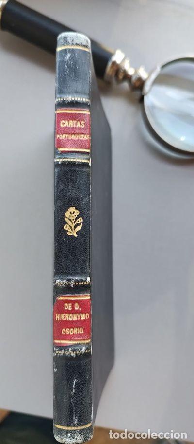 Libros antiguos: Cartas Portuguezas - D. Hieronymo Osorio, Bispo de Silves -Officina de P. N. Rougeron, 1819