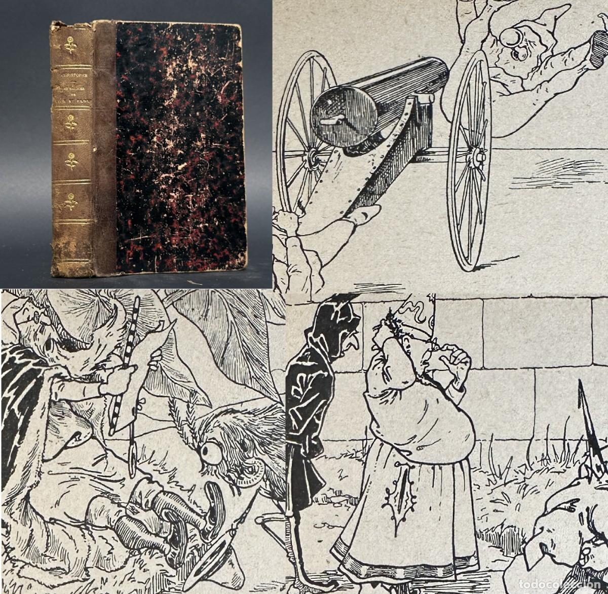 Libros antiguos: a&ntilde;o 1907 - Les Malices de Plick et Plock - Ilustraciones - Humor - Literatura Infantil -
