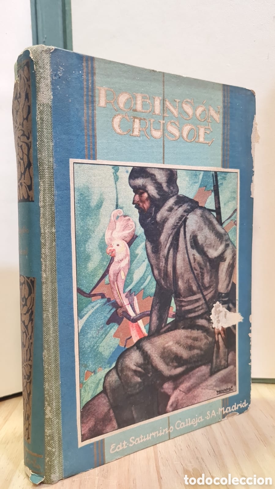 Libros antiguos: Robinson Crusoe - Daniel Defoe
