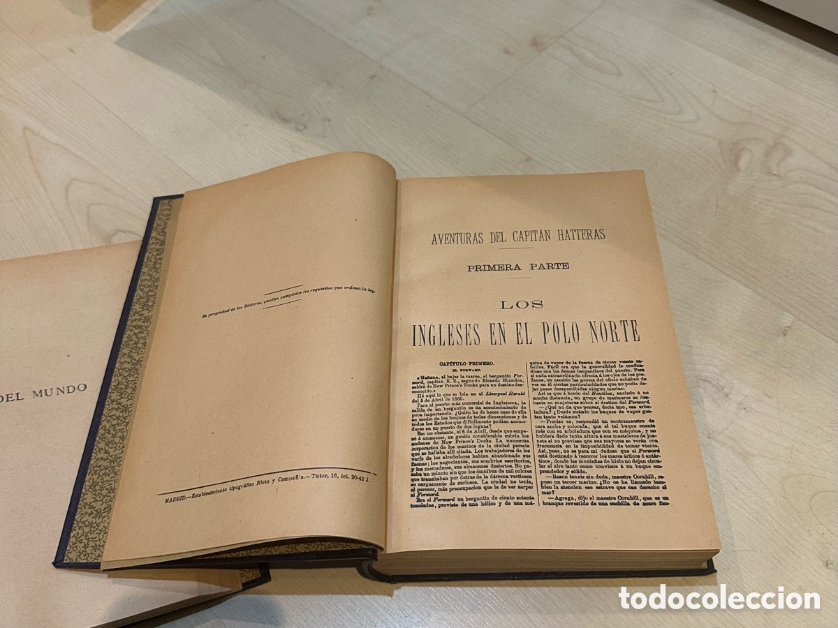 Libros antiguos: JULIO VERNE OBRAS COMPLETAS - Foto 8
