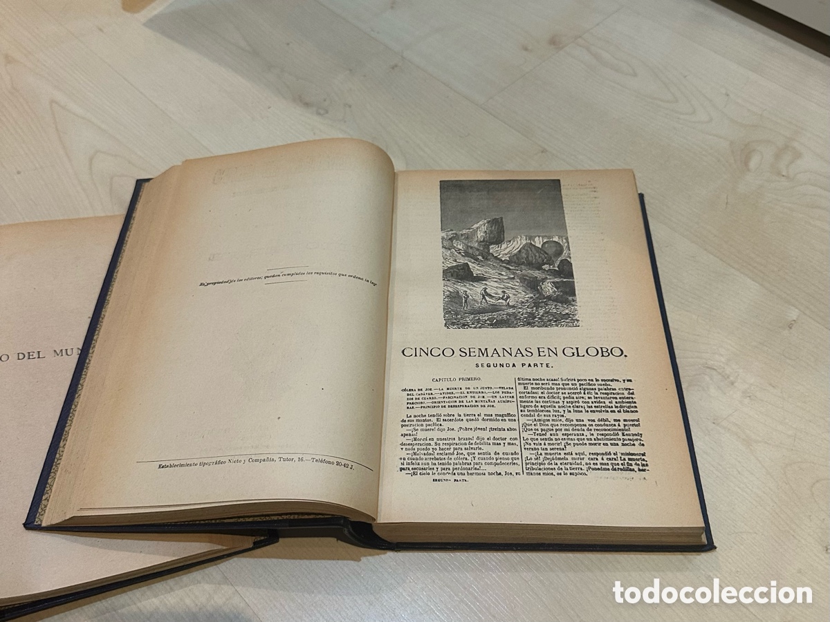 Libros antiguos: JULIO VERNE OBRAS COMPLETAS - Foto 9