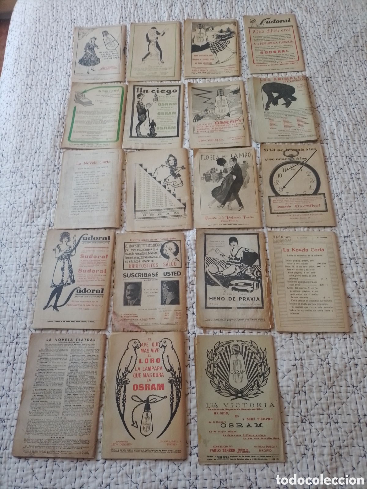 Libros antiguos: Lote 19 Novelas Cortas. - Foto 5