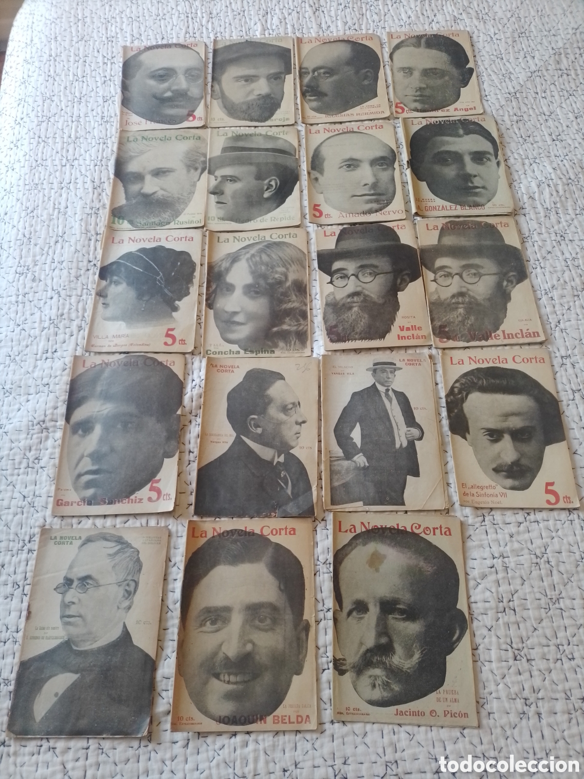 Libros antiguos: Lote 19 Novelas Cortas. - Foto 1
