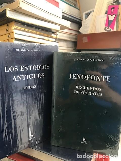 Libros antiguos: Los estoicos Antiguos + Jenofonte (Recuerdos de S&oacute;crates) - Gredos 2025 precintados
