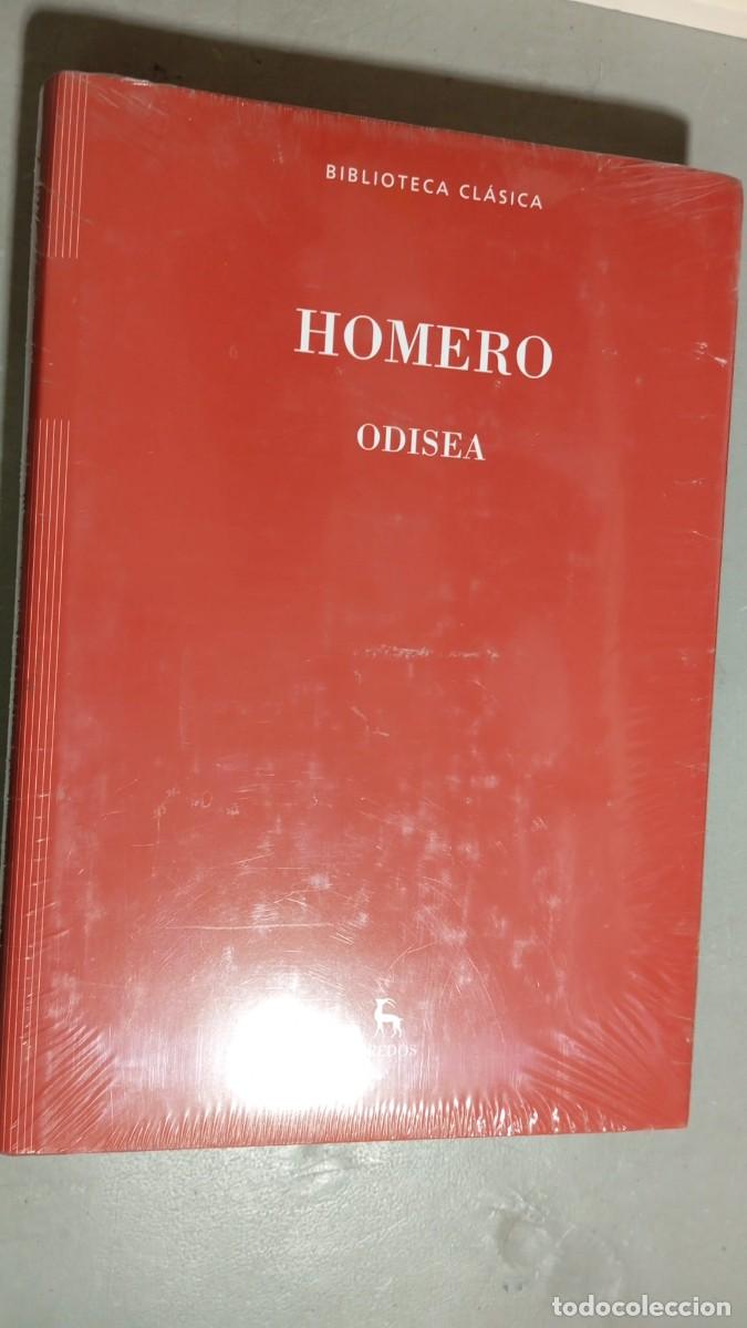 Libros antiguos: La odisea - Homero - Biblioteca Clasica Gredos- precintado*