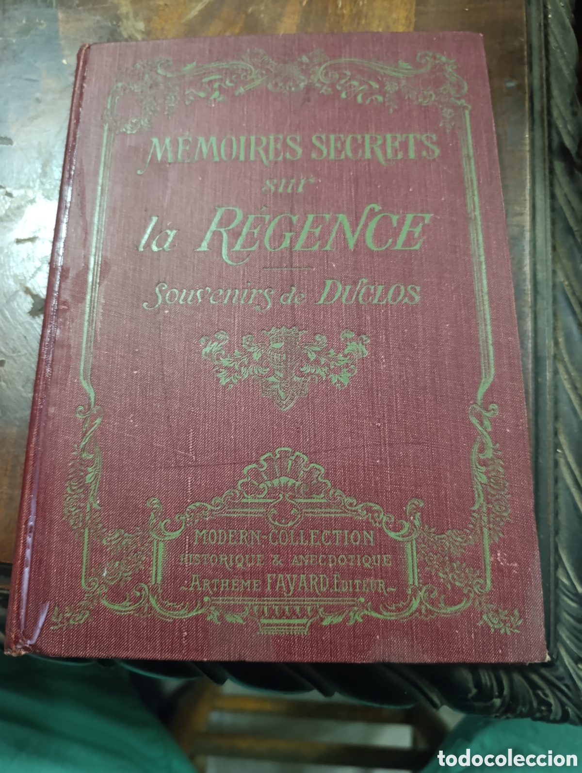 Libros antiguos: M&eacute;moires Secrets SUR LA R&Eacute;GENCE SOUVENIRS DE DUCLOS - Foto 1
