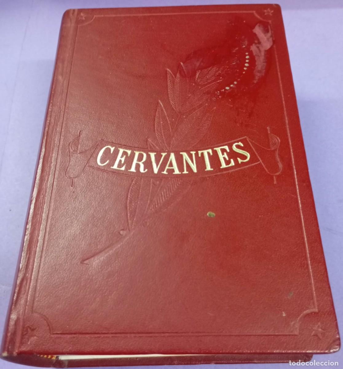 Libros antiguos: CERVANTES - OBRAS INMORTALES - EDAF