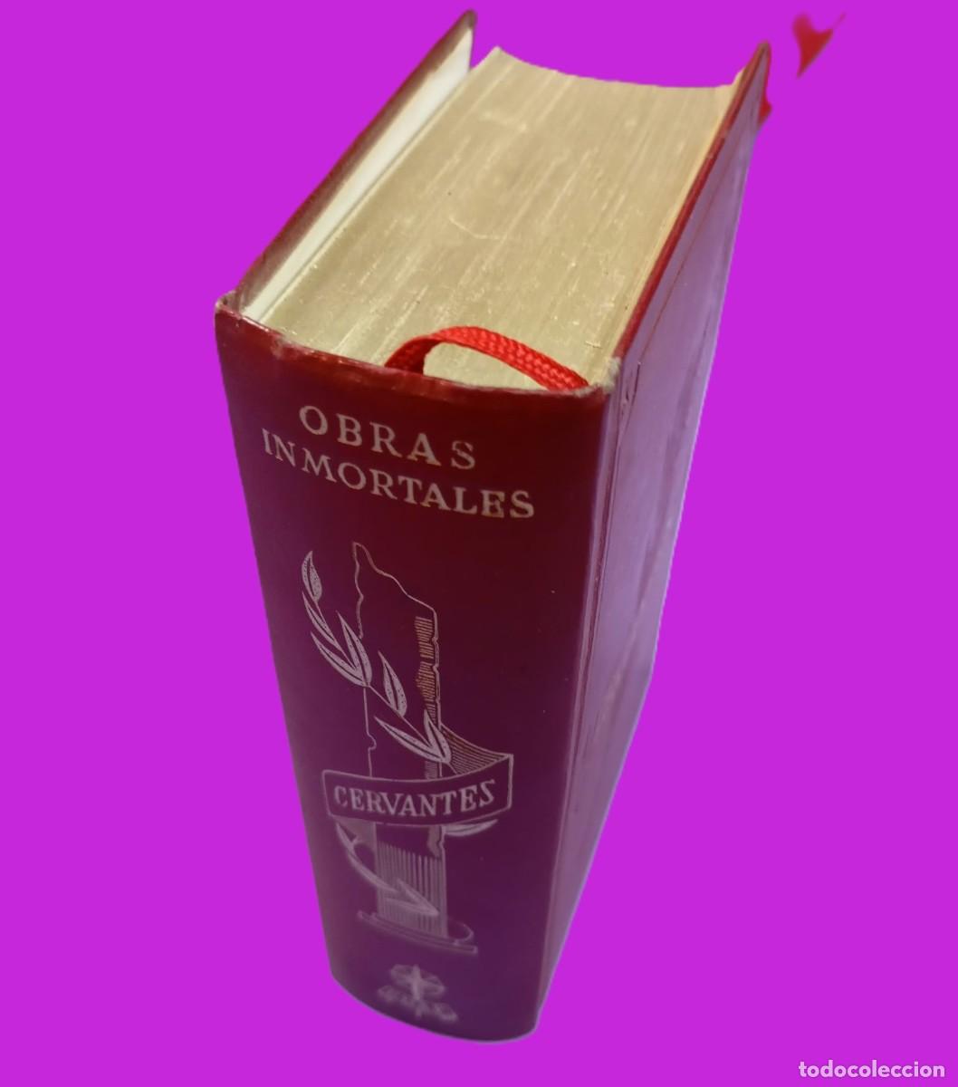 Libros antiguos: CERVANTES - OBRAS INMORTALES - EDAF - Foto 2
