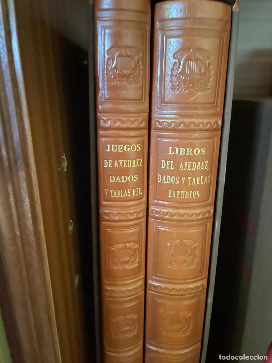 Libros antiguos: ALFONSO X EL SABIO &ndash; LIBROS DEL AJEDREZ, DADOS Y TABLAS &ndash; FACS&Iacute;MIL 1987 &ndash; N&ordm; 0666/2000