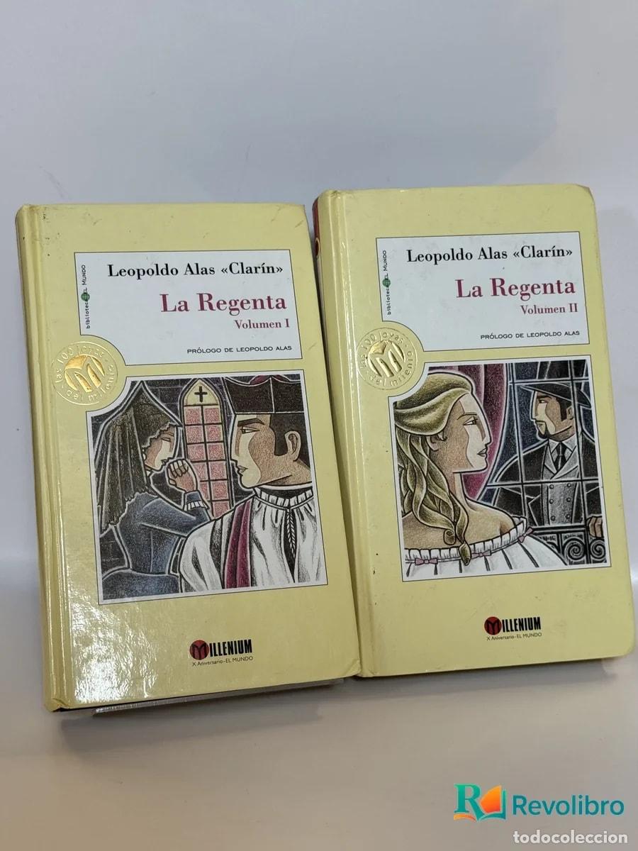 Libros antiguos: Lote La Regenta 2 vol&uacute;menes - Leopoldo Alas &laquo;Clar&iacute;n&raquo;