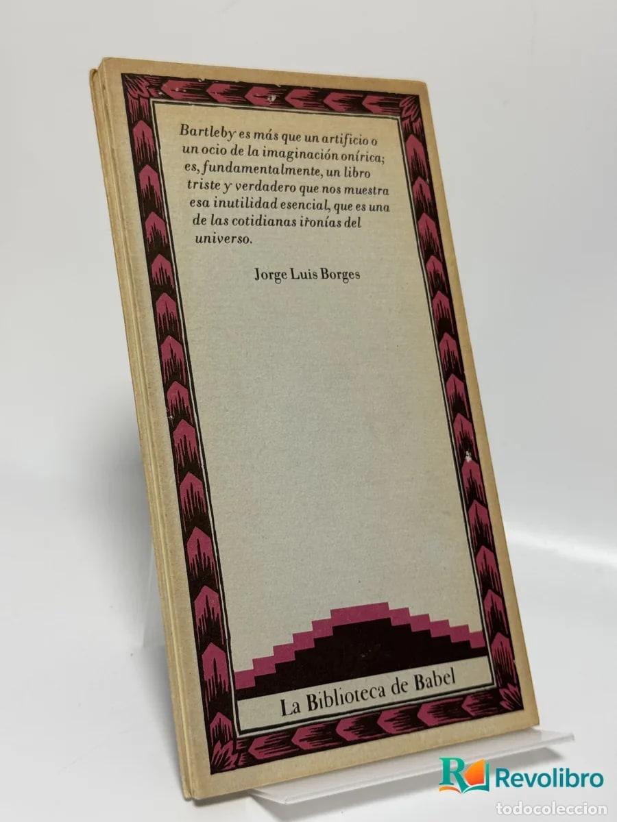 Libros antiguos: Bartleby, el escribiente - Herman Melville - Foto 3