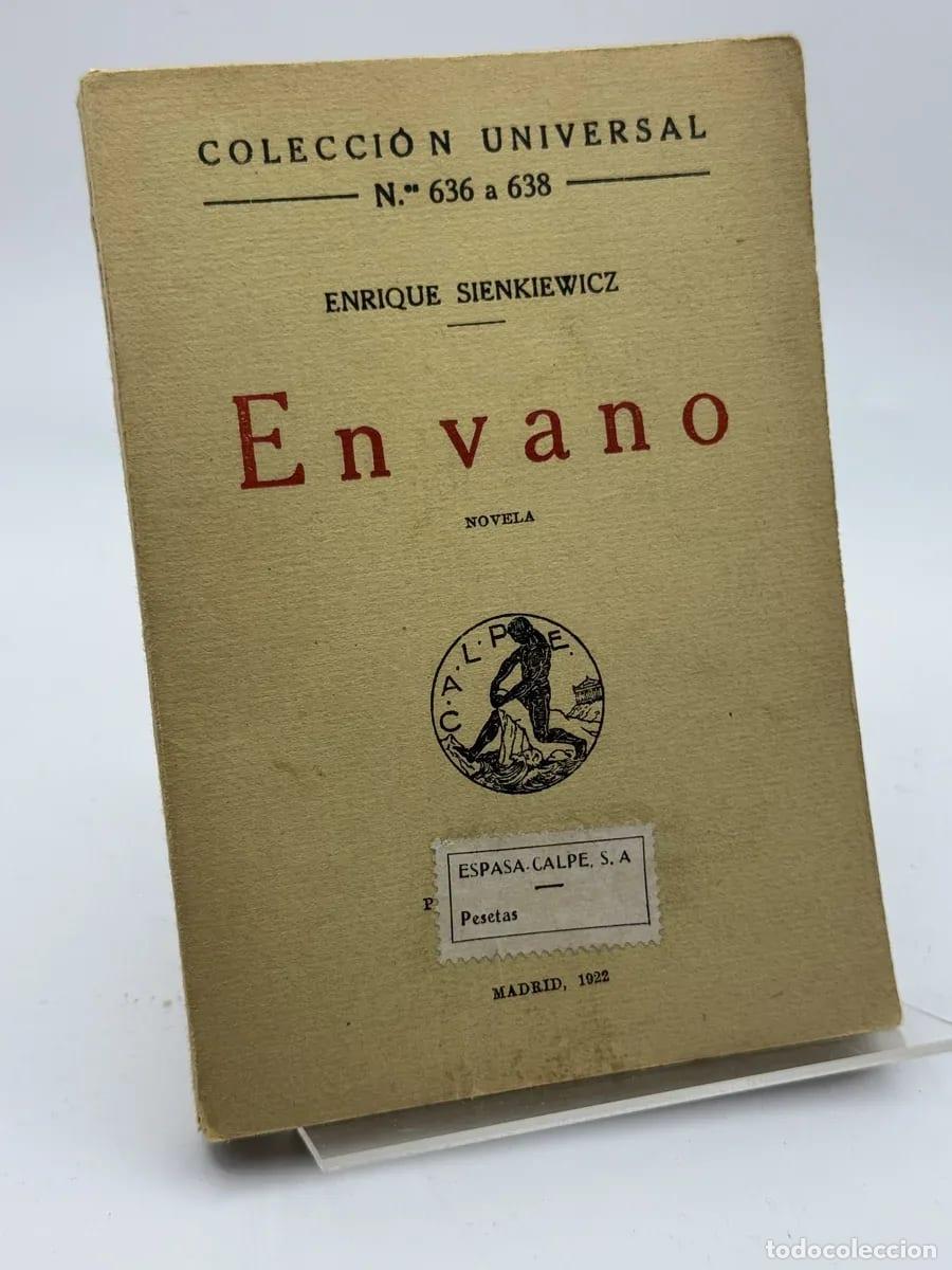 Antiquarische B&uuml;cher: En vano - Enrique Sienkiewicz
