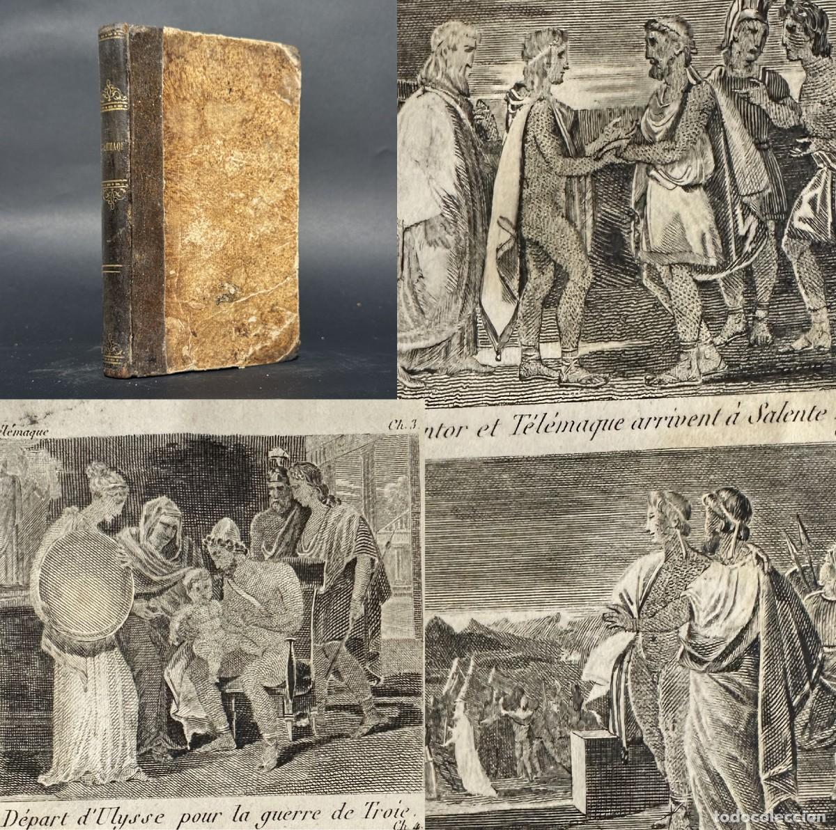 Libros antiguos: S. XIX - LES AVENTURES DE T&Eacute;L&Eacute;MAQUE, FILS D&rsquo;ULYSSE - ODISEA - GRABADOS