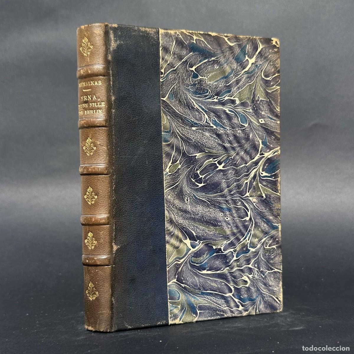 Libros antiguos: a&ntilde;o 1933 - ERNA, JEUNE FILLE DE BERLIN - M&Eacute;NALKAS -
