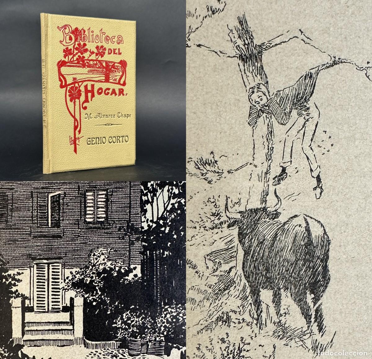 Libros antiguos: a&ntilde;o 1911 - Genio corto - &Aacute;LVAREZ CHAP&Eacute; - Ilustraciones -