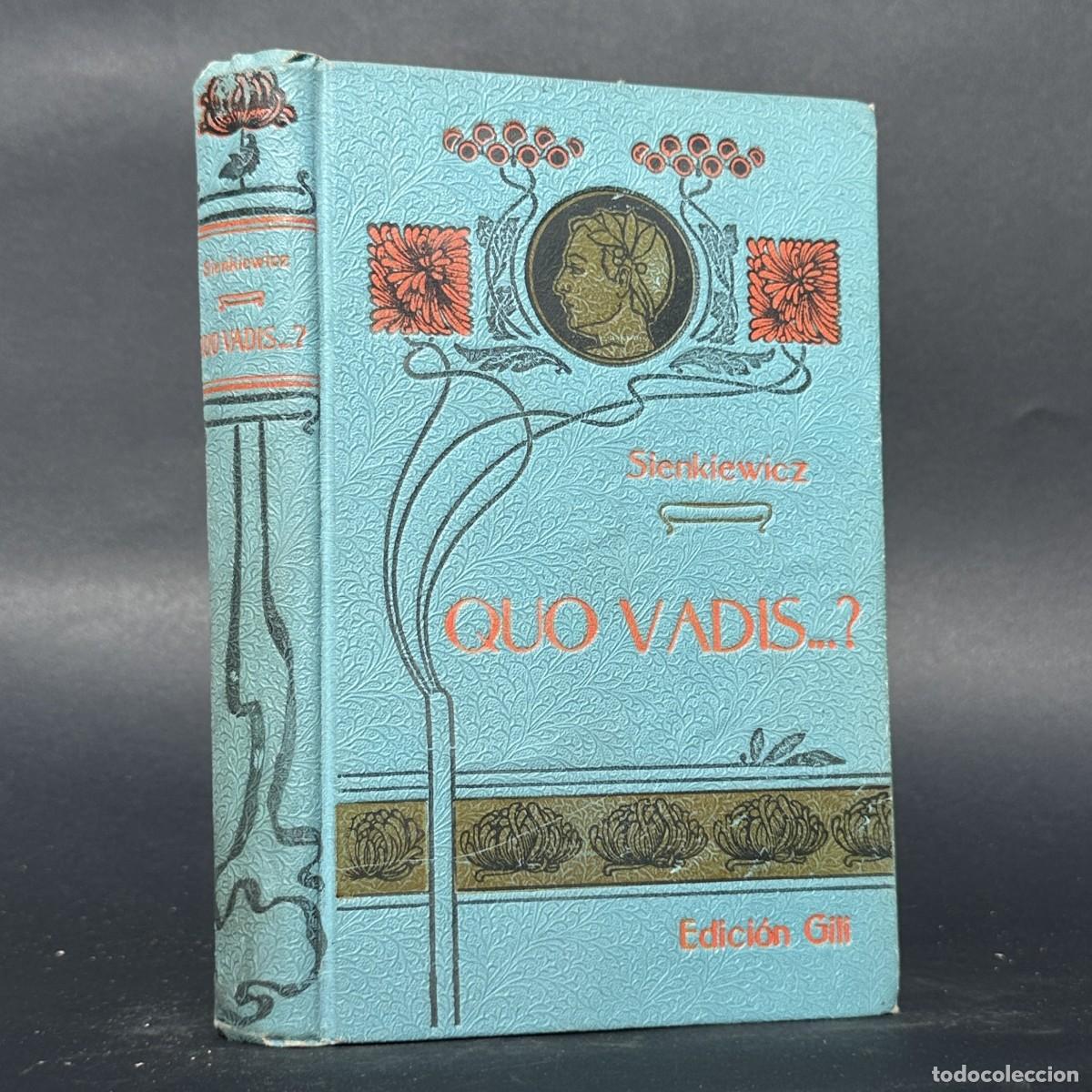 Libros antiguos: a&ntilde;o 1902 - Quo Vadis...? - Henryk Sienkiewicz