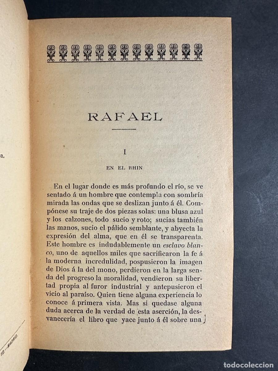 Libros antiguos: RAFAEL &ndash; CONRADO DE BOLANDEN &ndash; 1910 - Foto 3