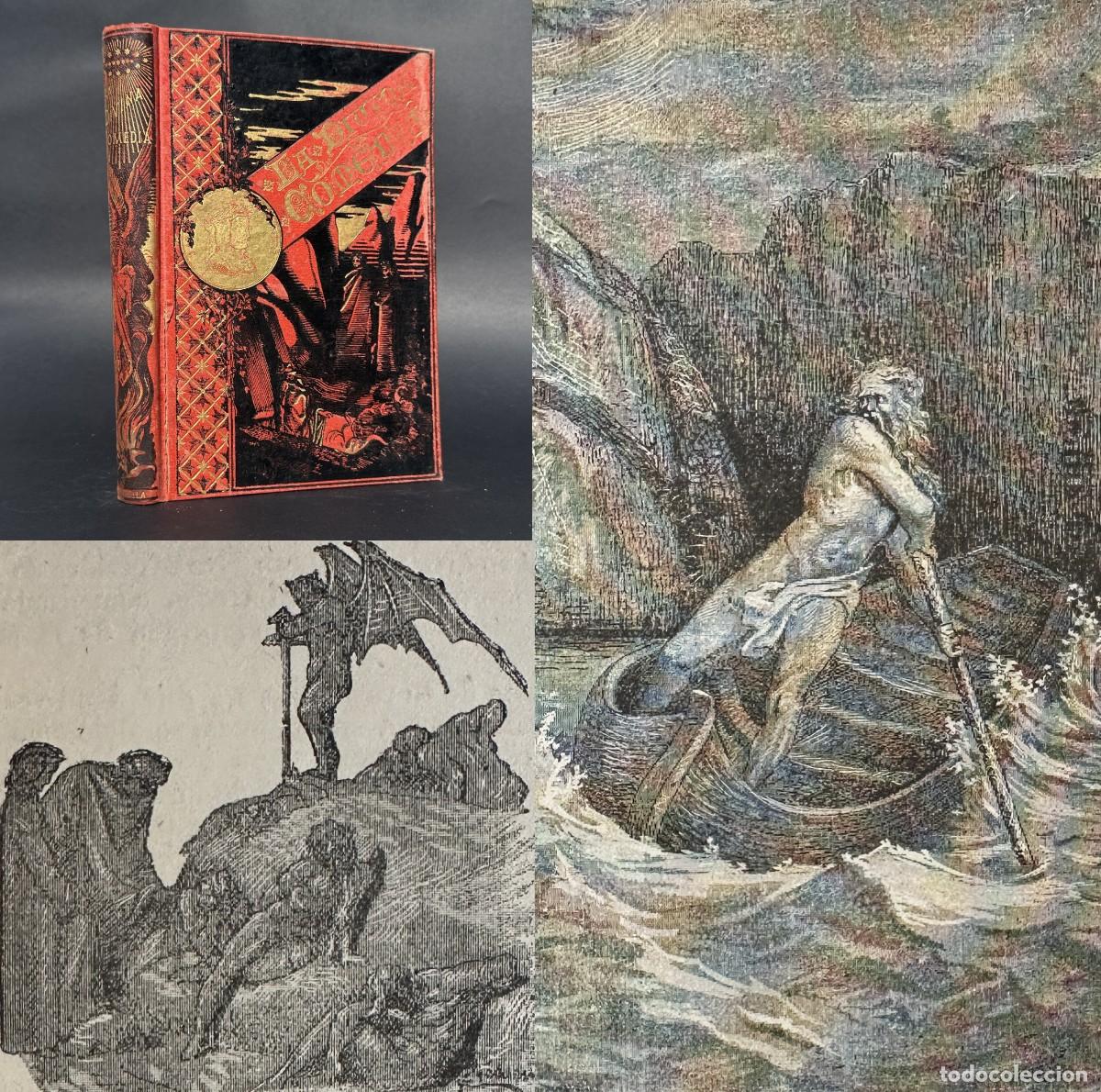 Libros antiguos: S. XIX - DANTE ALIGHIERI &ndash; LA DIVINA COMEDIA - ILUSTRACIONES - GRABADOS