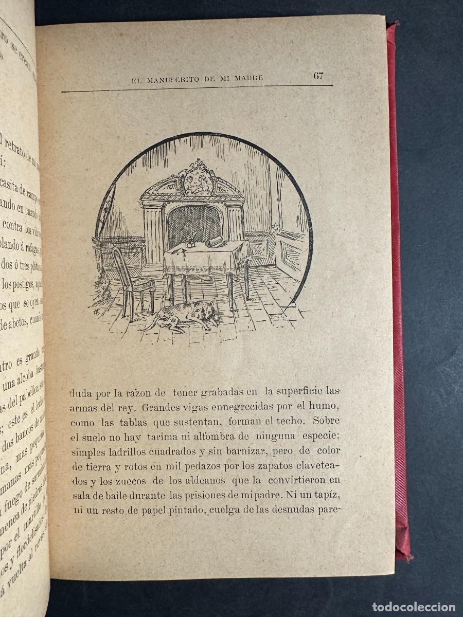 Libros antiguos: 1900 - EL MANUSCRITO DE MI MADRE - ILUSTRADO - - Foto 7