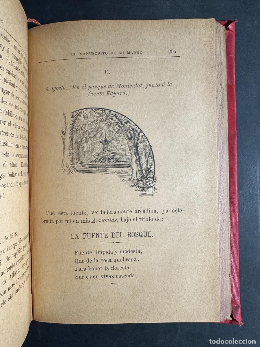 Libros antiguos: 1900 - EL MANUSCRITO DE MI MADRE - ILUSTRADO - - Foto 8