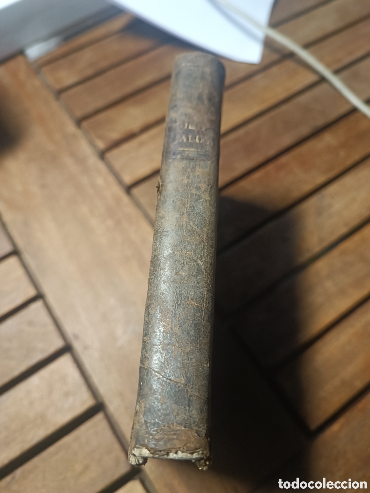 Libros antiguos: Las mil y una noches Tomo 2 versi&oacute;n Antoine Galland Madrid Viuda de Barco e Hijos 1797