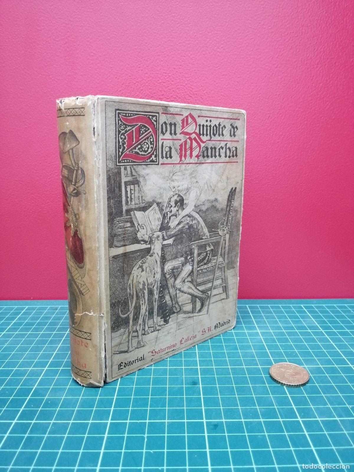 Libros antiguos: Don Quijote de la Mancha Edici&oacute;n Calleja para escuelas - Miguel de Cervantes