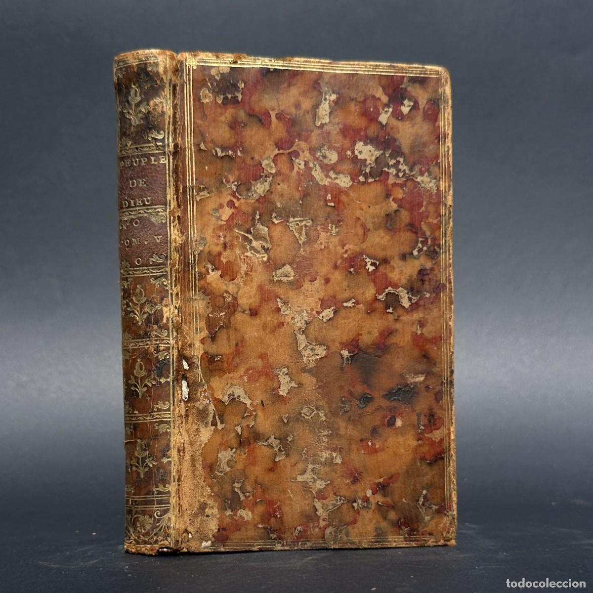 Libros antiguos: a&ntilde;o 1753 - HISTORIA DEL PUEBLO DE DIOS - PASION DE CRISTO - EVANGELIOS