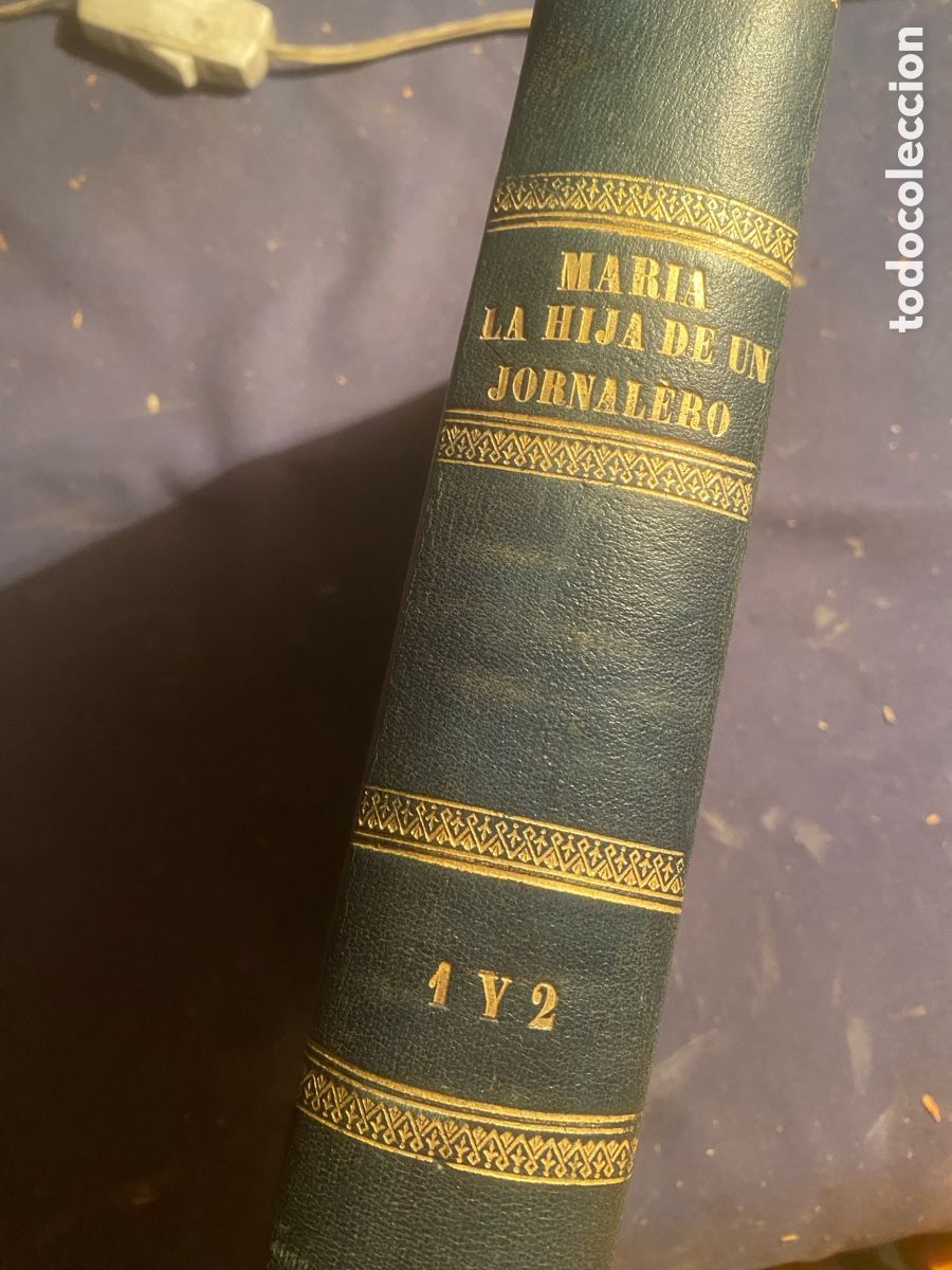 Libros antiguos: WENCESLAO AYGUALS DE IZCO: - MARIA LA HIJA DE UN JORNALERO (TOMOS I y II) - (1868)