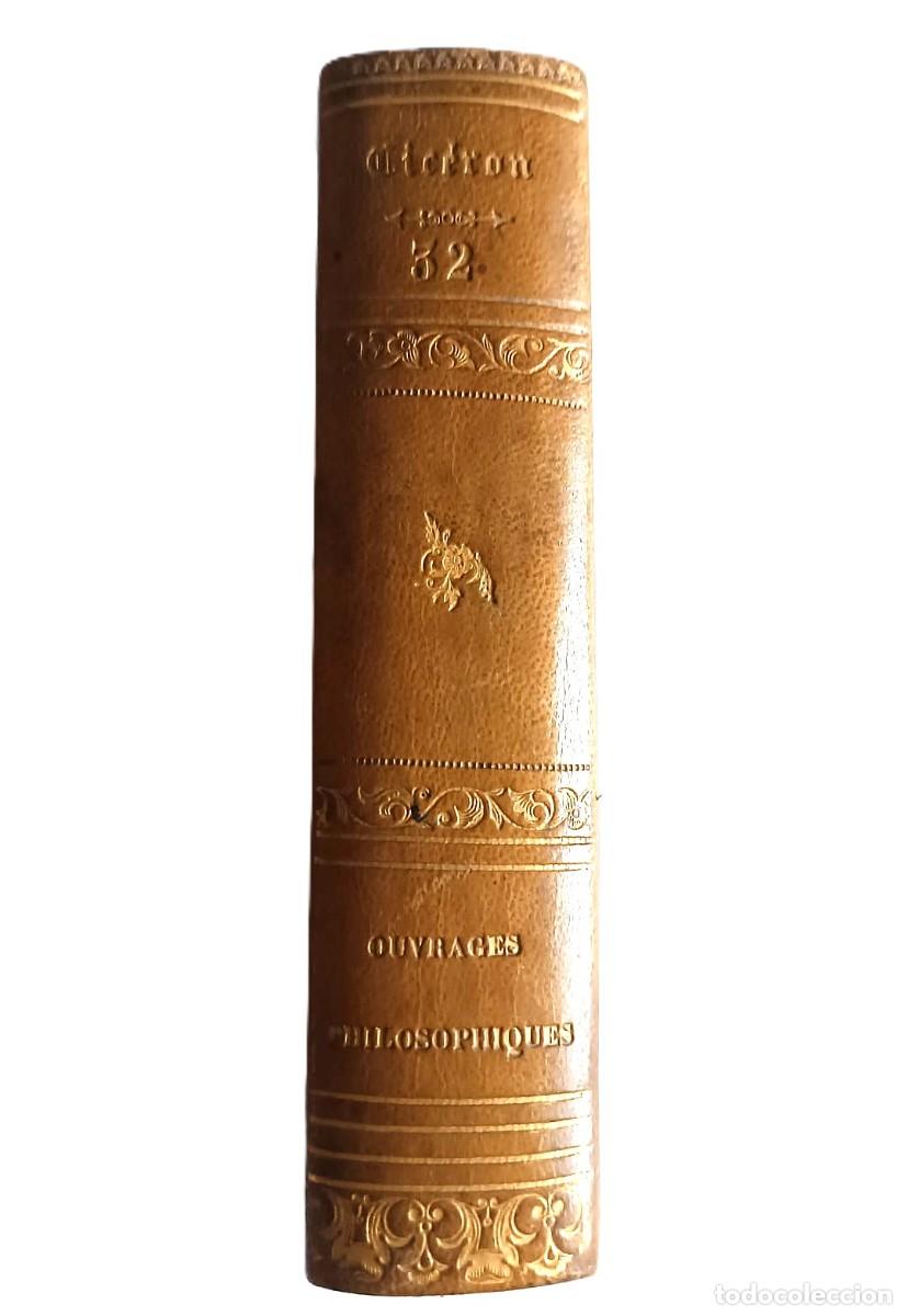 Libros antiguos: A&ntilde;o 1826. CICER&Oacute;N - Libro antiguo en edici&oacute;n biling&uuml;e. - Foto 6