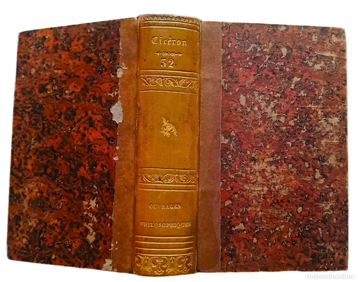 Libros antiguos: A&ntilde;o 1826. CICER&Oacute;N - Libro antiguo en edici&oacute;n biling&uuml;e. - Foto 7