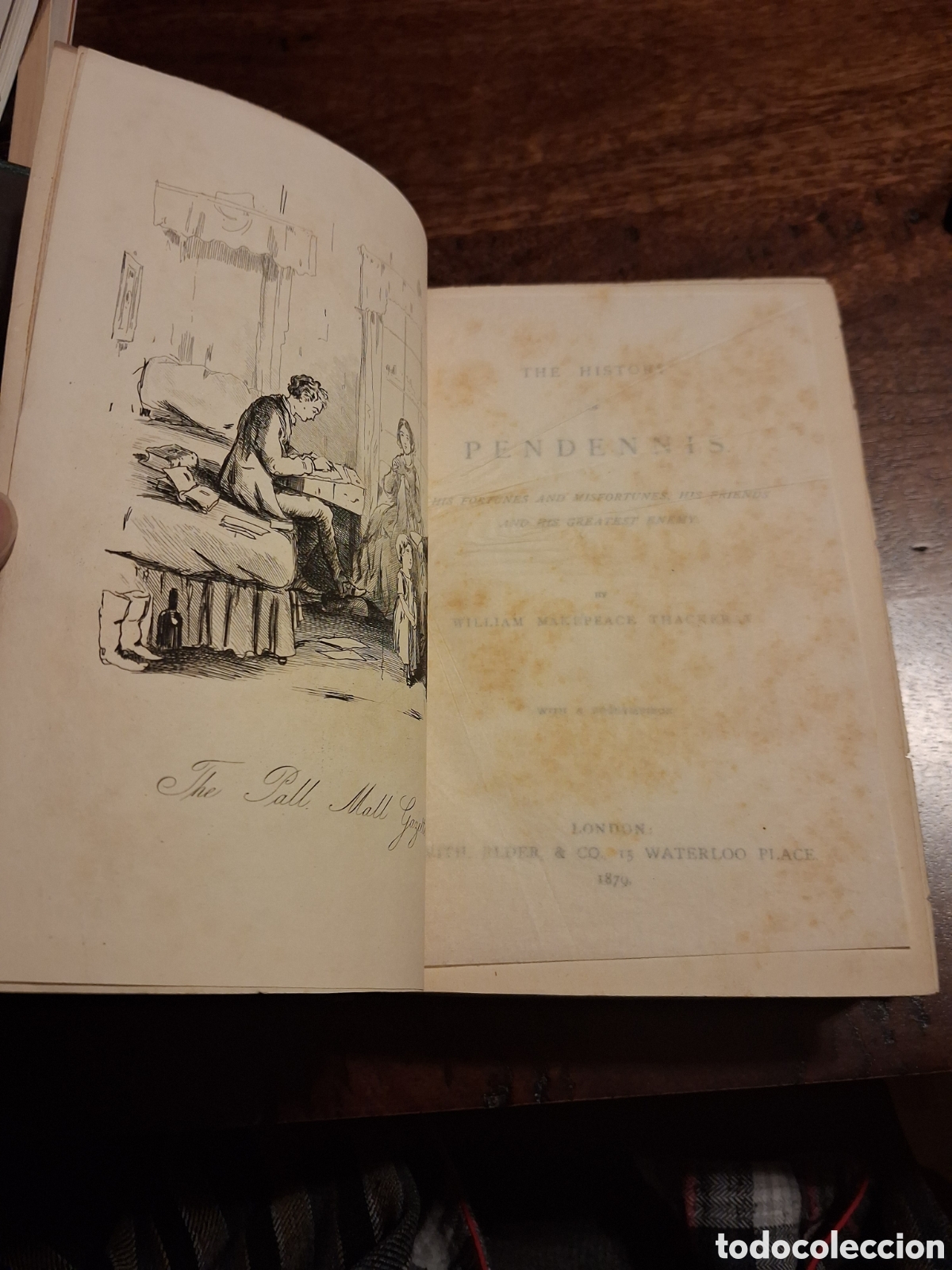 Libros antiguos: The History of Pendennis, William Makepeace Thackeray - Foto 4