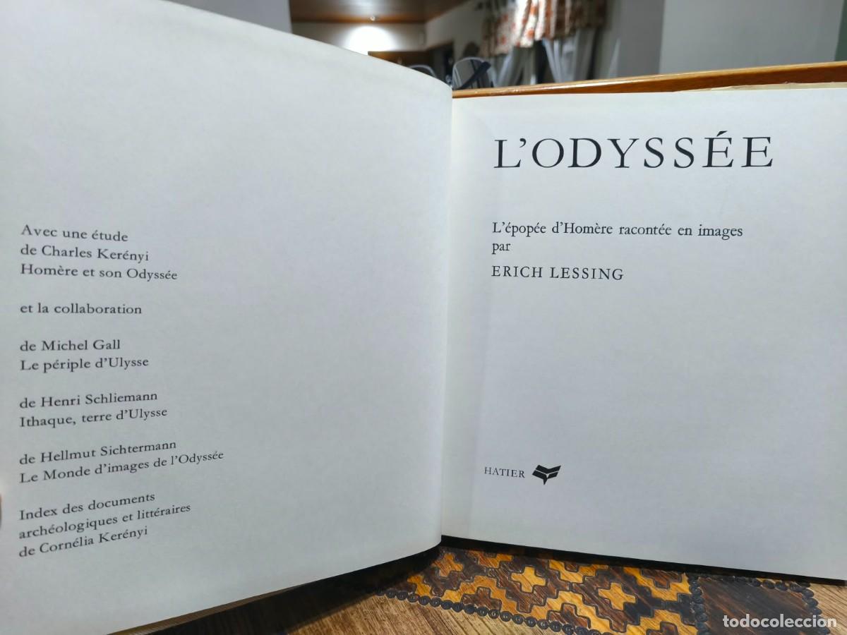 Libros antiguos: LOdyss&eacute;e &ndash; Hom&egrave;re &ndash; Hatier - Foto 3
