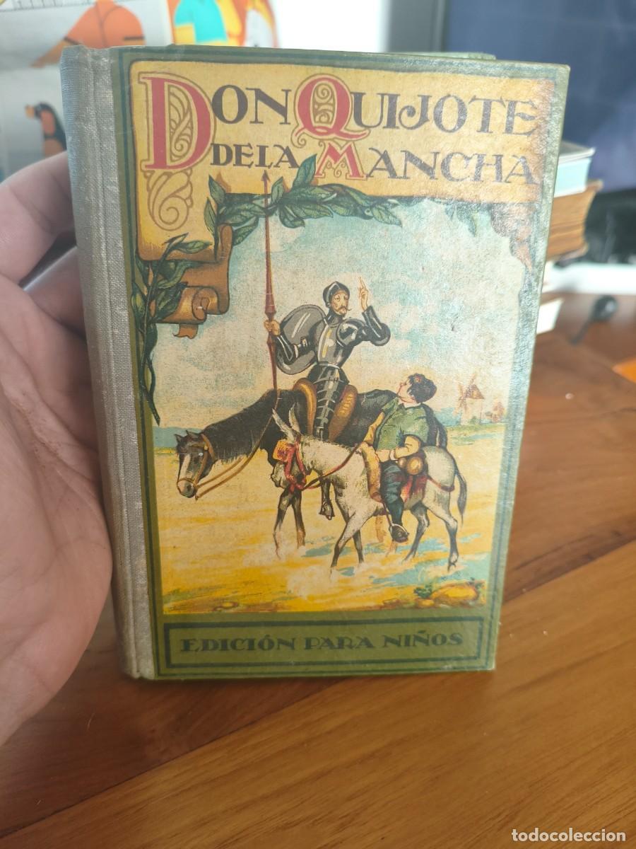 Antiquarische B&uuml;cher: EL INGENIOSO HIDALGO DON QUIJOTE DE LA MANCHA. DALMAU CARLES. A&Ntilde;O 1935. EDICI&Oacute;N PARA NI&Ntilde;OS.