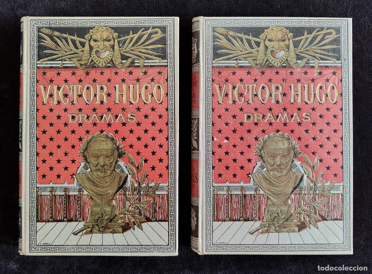 Old books: VICTOR HUGO. DRAMAS 2 TOMOS. BIBLIOTECA ARTE Y LETRAS. ED. MAUCCI. NO INDICA A&Ntilde;O. BUENOS EJEMPLARES