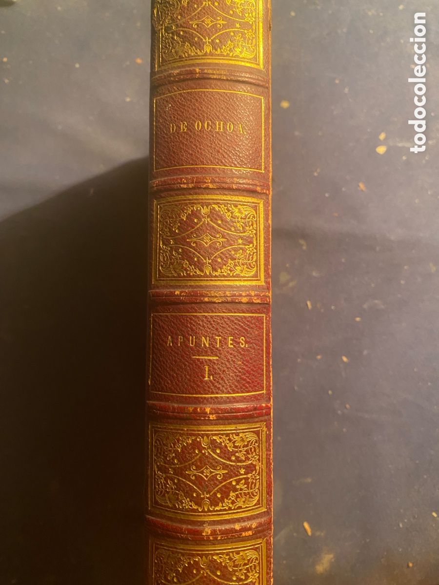 Libri antichi: EUGENIO DE OCHOA: - APUNTES PARA UNA BIBLIOTECA DE ESCRITORES ESPA&Ntilde;OLES CONTEMPOR&Aacute;NEOS (VOL. 1) -