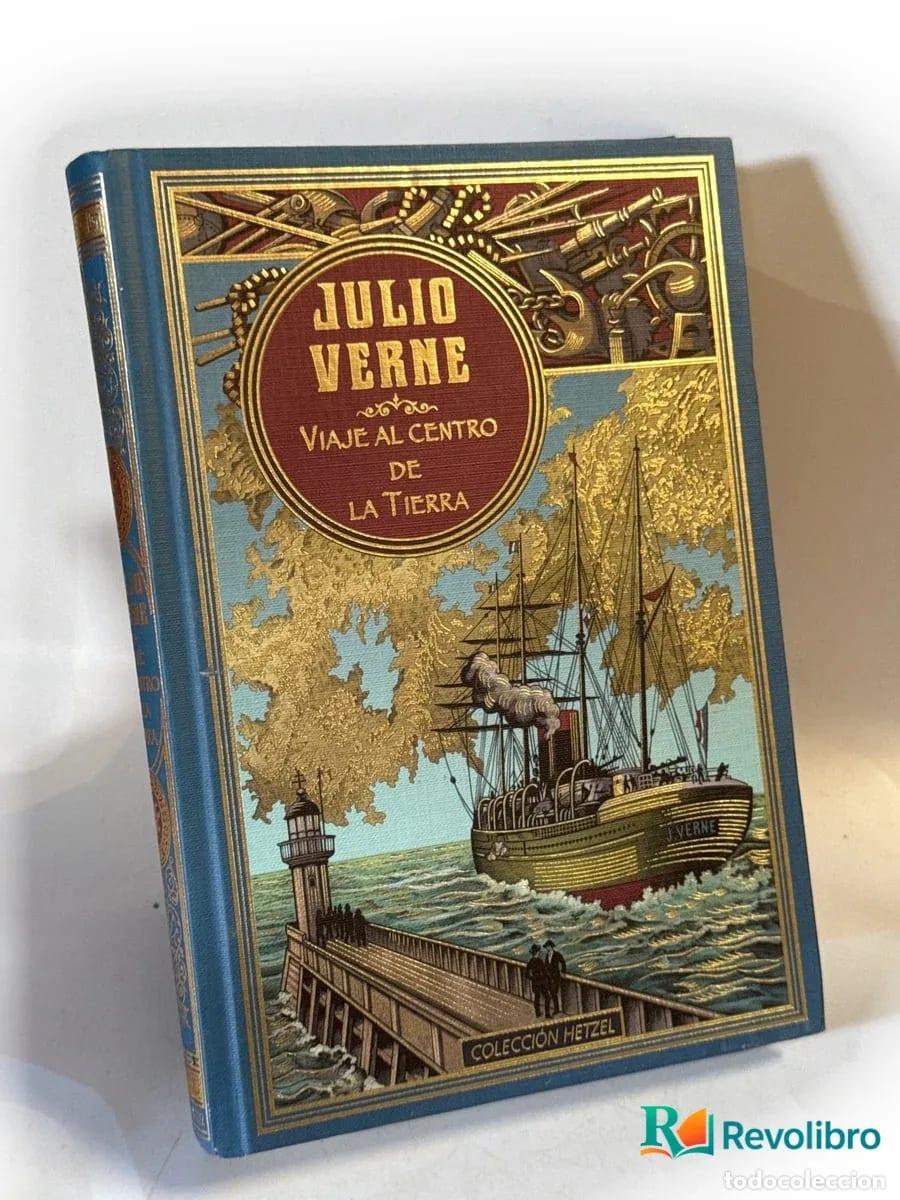 Livros antigos: Viaje al centro de la Tierra - Julio Verne