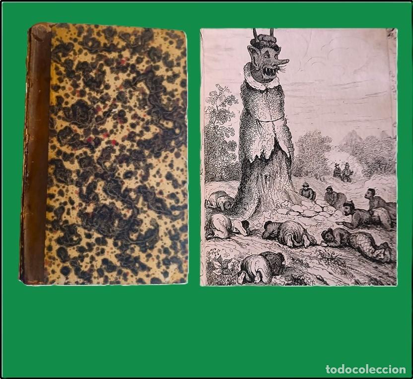 Libros antiguos: A&Ntilde;O 1835. AVENTURAS DE ROBINSON CRUSOE. DANIEL DEFOE. ILUSTRADO POR SAINSON