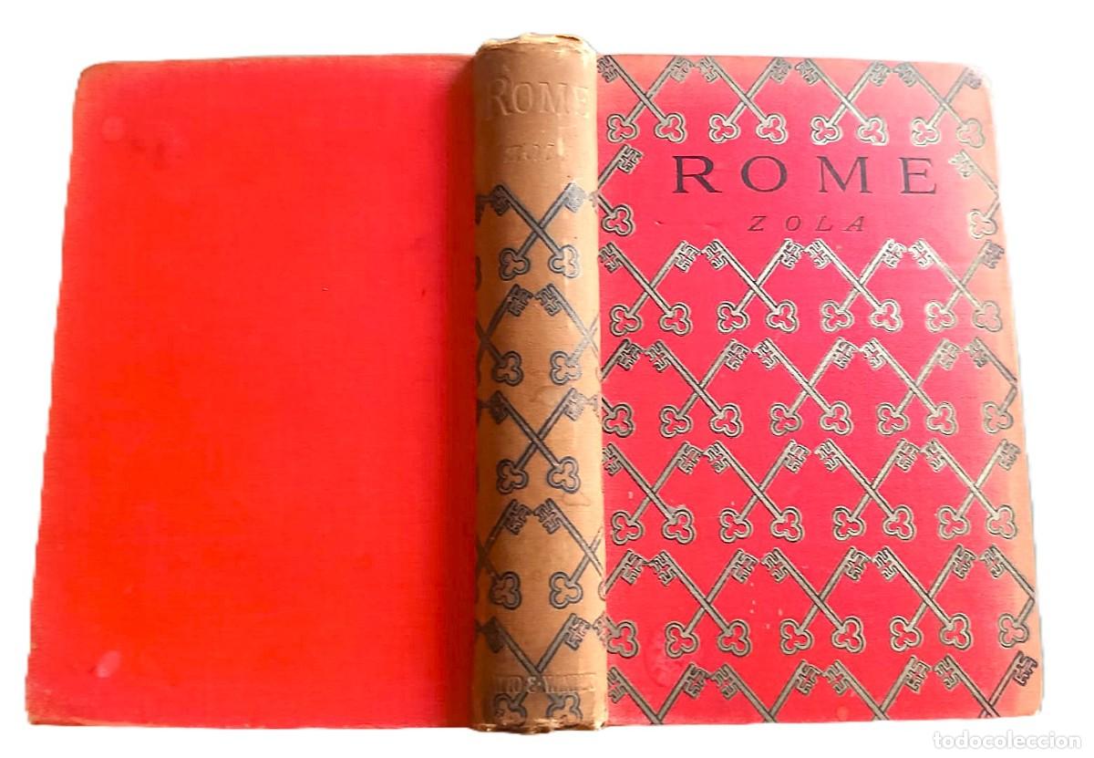 Libros antiguos: A&ntilde;o 1897: Libro de Emile Zola: Roma. - Foto 6