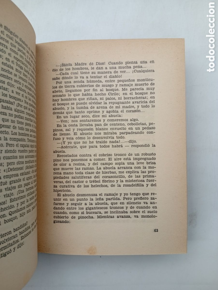 Libros antiguos: Entre gentes extra&ntilde;as M&aacute;ximo Gorki 1932 - Foto 4