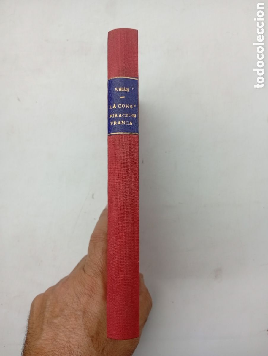 Libros antiguos: La conspiraci&oacute;n franca por H G Wells