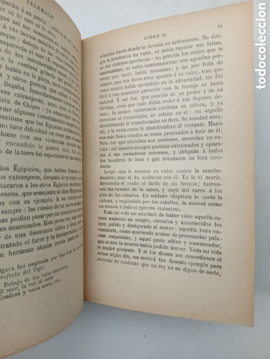 Libros antiguos: Las aventuras de Telemaco - Foto 4