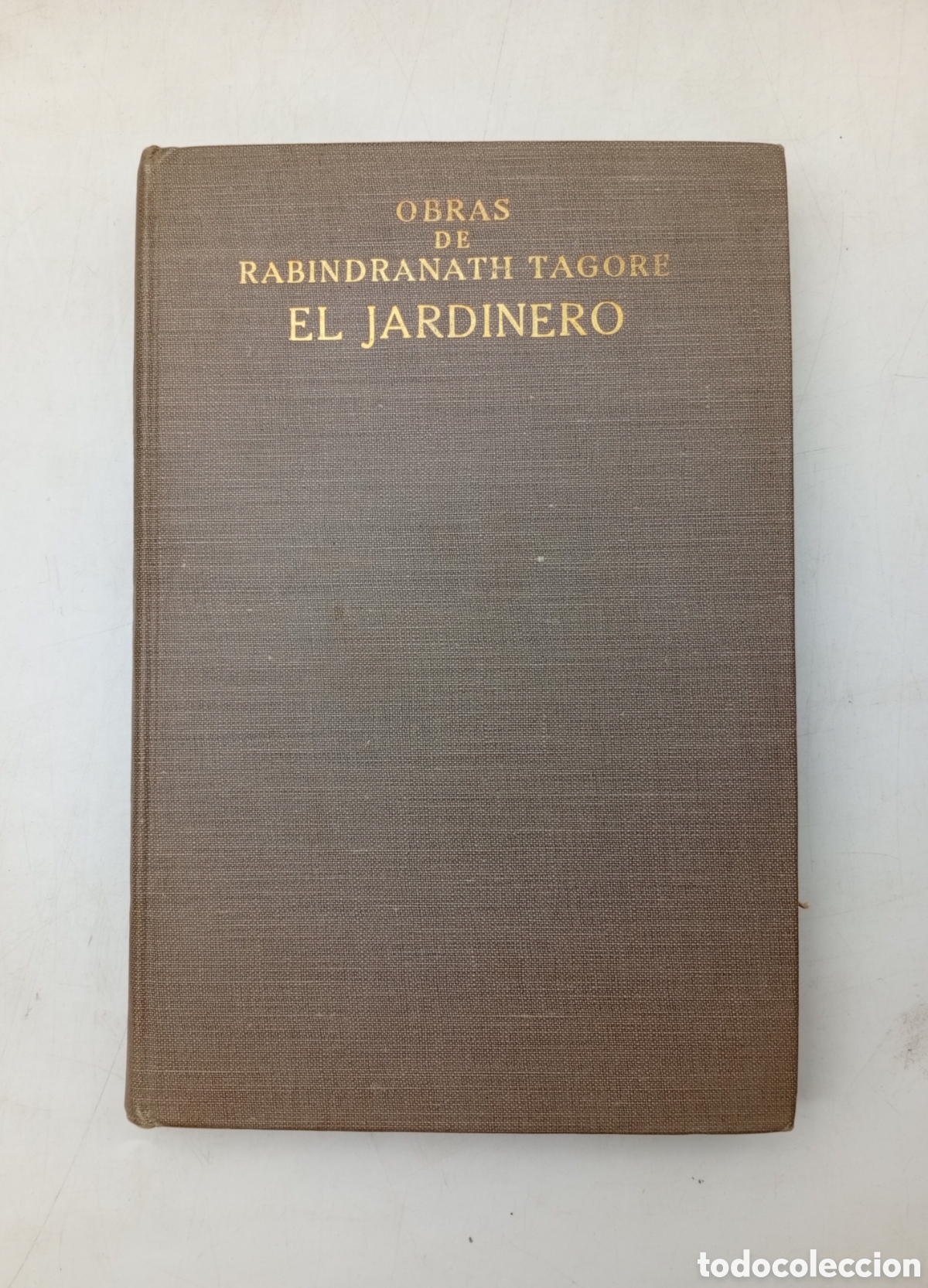 Libros antiguos: El jardinero por Tagore 1922
