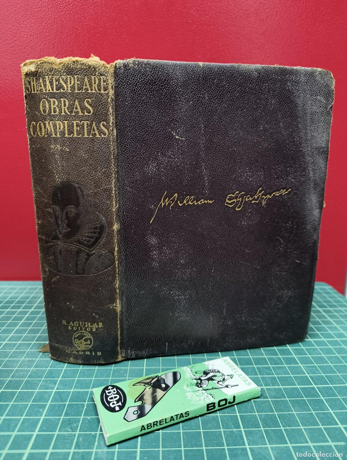 Libros antiguos: Obras completas 1933 - William Shakespeare