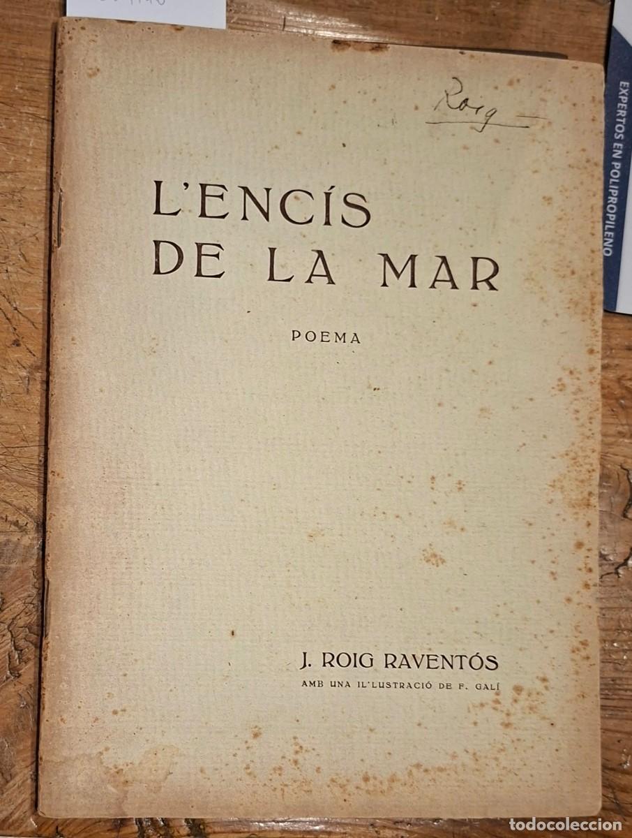 Libros antiguos: LENC&Iacute;S DE LA MAR POEMA - Foto 1