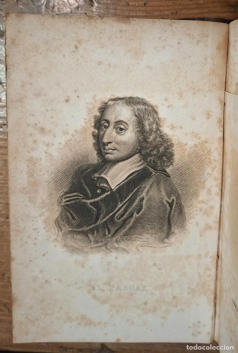 Libros antiguos: PENS&Eacute;ES DE PASCAL, Pr&eacute;c&eacute;d&eacute;es de sa vie par Mm. Perier, sa soeur - Foto 2