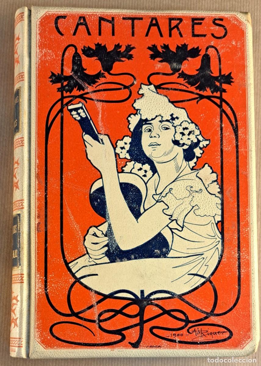 Libros antiguos: CANTARES POPULARES Y LITERARIOS. Melchor de Palau. Montaner y Sim&oacute;n, 1900