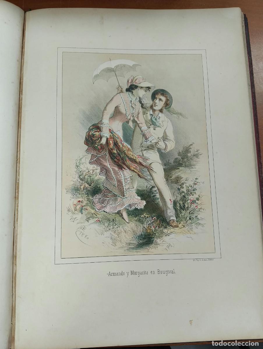 Libros antiguos: La Dama de las Camelias. Dumas, Alejandro, hijo. - Foto 3