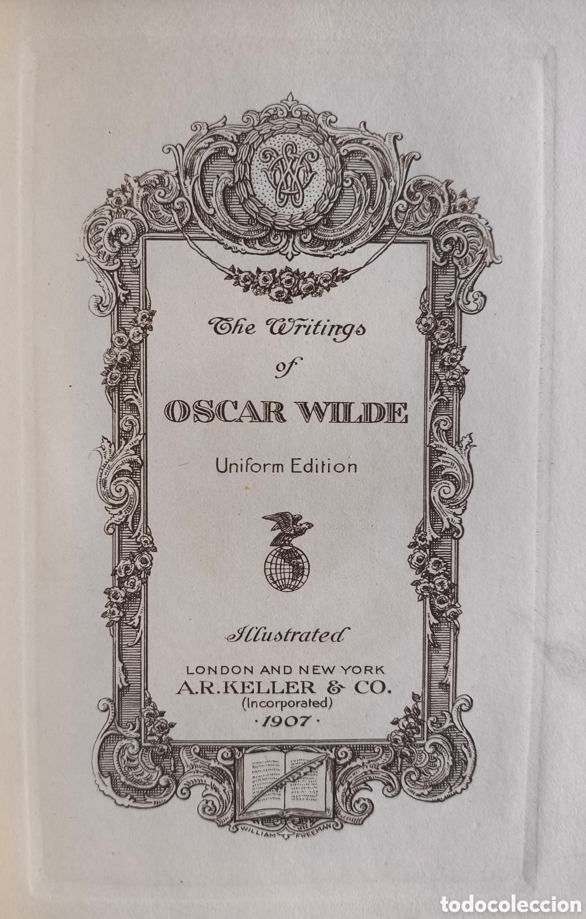 Libros antiguos: OSCAR WILDE ESSAYS CRISTICISMS AND REVIEWS LIMITED EDITION 1907