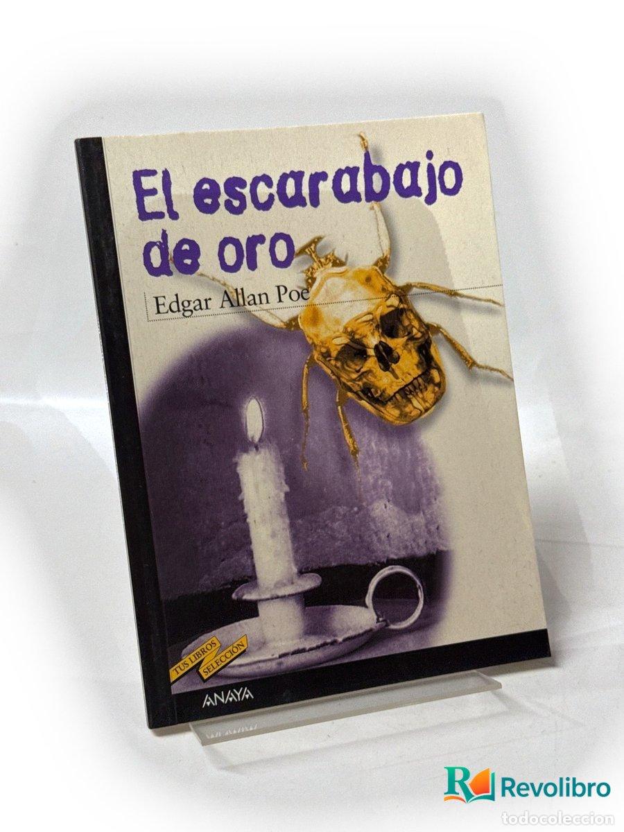 Libros antiguos: El escarabajo de oro - Edgar Allan Poe