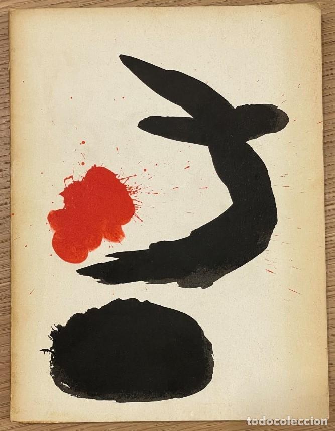 Libros antiguos: JOAN MIR&Oacute;. Juin - Novembre 1962.